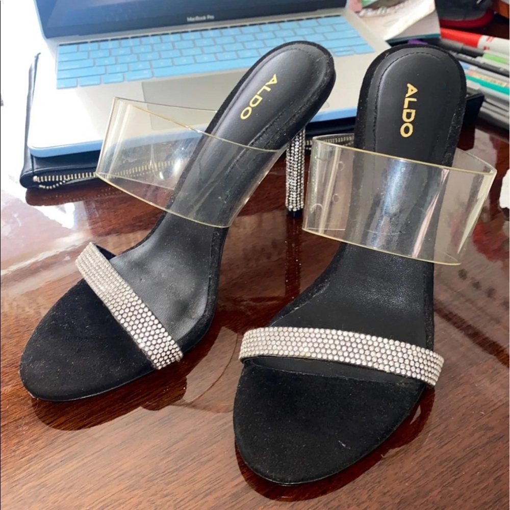 ALDO SPARKLING HEELS